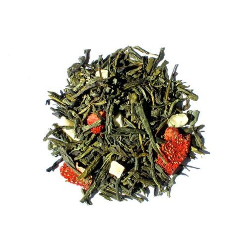 TÉ VERDE PIÑA Y FRESAS