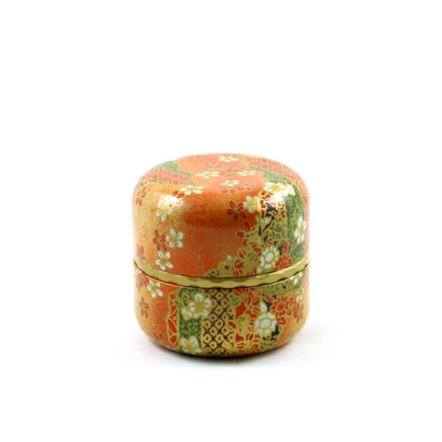 LATA JAPONESA PARA TÉ NAGANO NARANJA 60 GR.