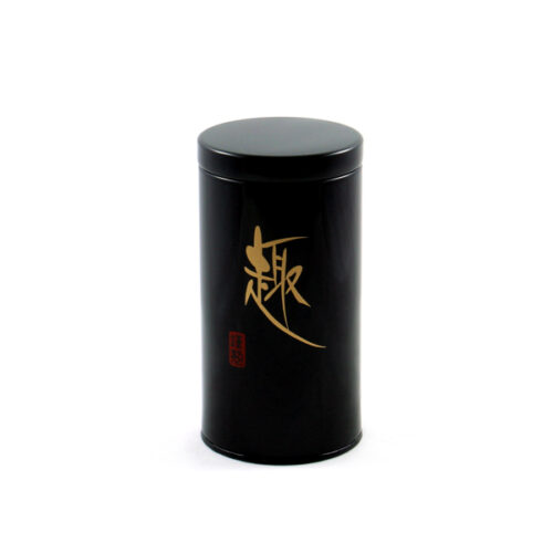 LATA JAPONESA NEGRA PARA TÉ 80 GR.