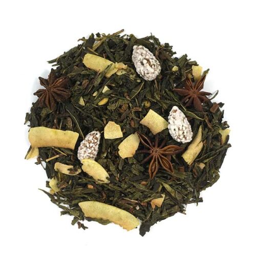 TÉ VERDE BATIDO DE CANELA