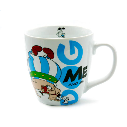 TAZA ASTERIX  ME AND MY DOG