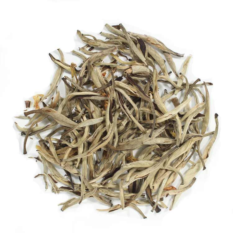TÉ BLANCO JAZMÍN YUNNAN SILVER NEEDLE PREMIUM - Imagen 2