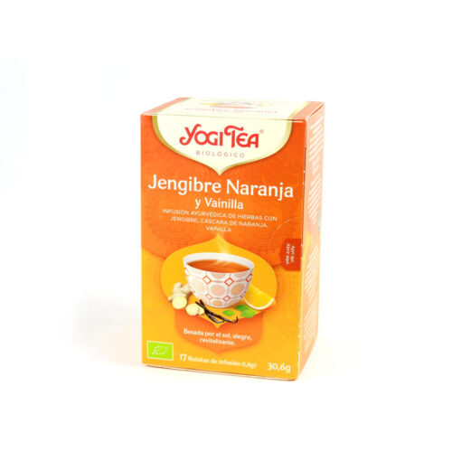 YOGI JENGIBRE Y NARANJA