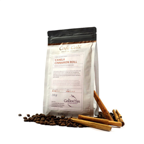 CAFÉ ARÁBICA AROMATIZADO CON CANELA.