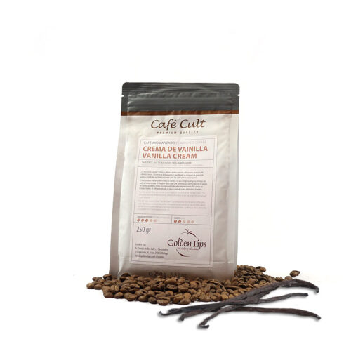 CAFÉ ARÁBICA AROMATIZADO CON CREMA DE VAINILLA